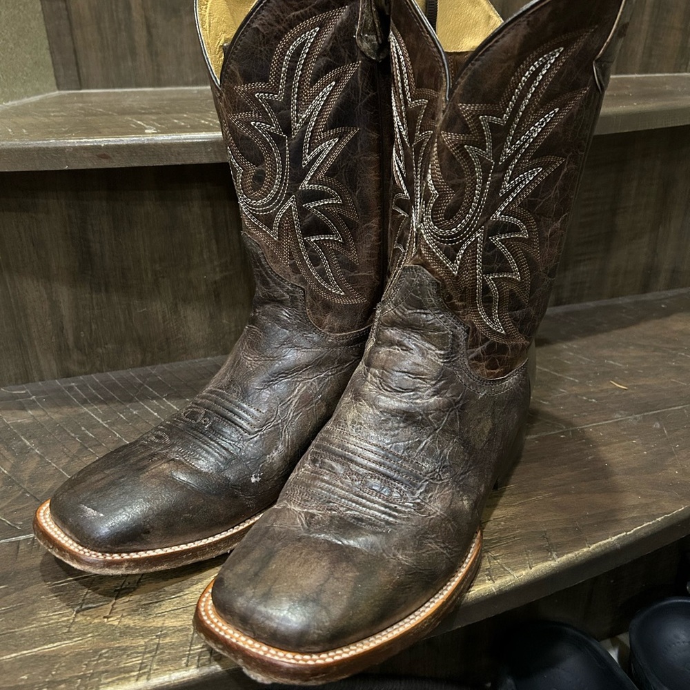 Men's Roper conceal carry Brown Western Boots